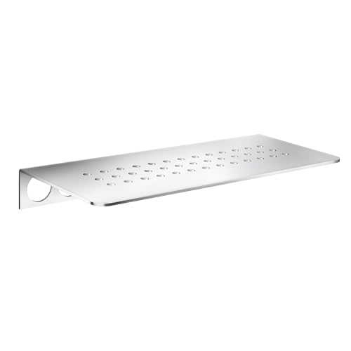 Smedbo Sideline Regal-Ablage verchromt mit dem Design Löcher zum einfliesen DK3061 von SMEDBO