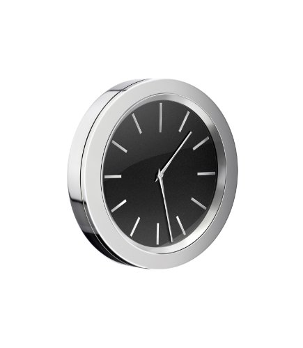 Smedbo Time Badezimmeruhr verchromt mit schwarzem Ziffernblatt Dm.: 60mm YK380 Smedbo Time Badezimmeruhr verchromt mit schwarzem Ziffernblatt Dm.: 60mm YK380 von SMEDBO