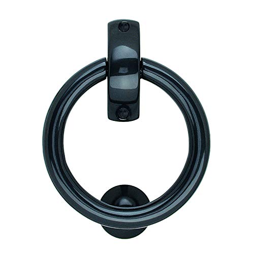 beslagsboden B099 100 x 125 mm Zink "Design Türklopfer – Schwarz Matt von SMEDBO