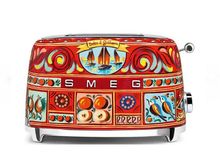 - Dolce & Gabbana Toaster 2-Schlitz bunt von SMEG