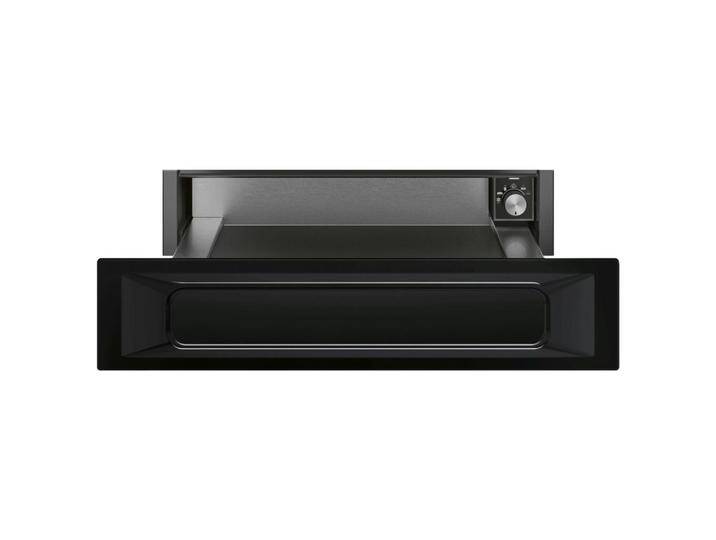SMEG WÄRMESCHUBLADE VICTORIA, Schwarz, Metall, 59.7x13.5x53.8 cm, Made in Italy, Küchengeräte, Sonstige Küchengeräte von SMEG