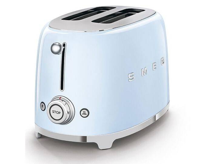 Toaster 2-Schlitz KOMPAKT Pastellblau von SMEG