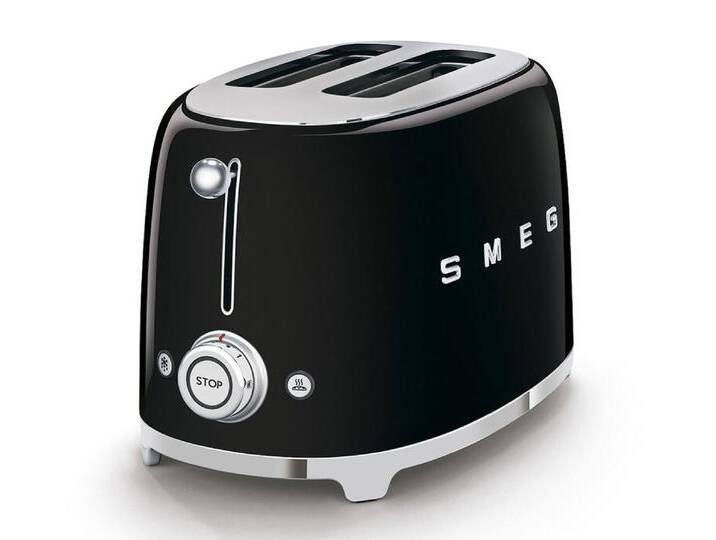 Toaster 2-Schlitz KOMPAKT schwarz von SMEG