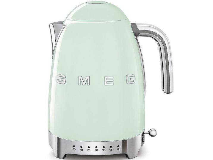 Wasserkocher 1700 ml variable Temperatursteuerung Pastellgrün von SMEG