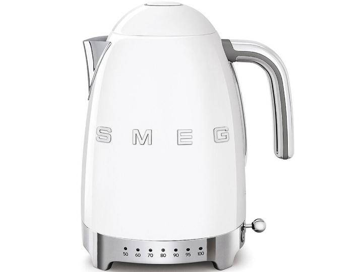 Wasserkocher 1700 ml variable Temperatursteuerung weiß von SMEG