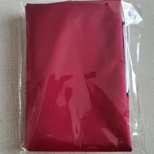 SMELEDFCFK Ersatzdach Gartenschaukel Sonnendach Universal Hollywoodschaukel Dachbezug Für 2-3 Sitzer Oxford-Tuch Wasserdichtes Schaukel Ersatzdach Uv-Schutz(Red,75x52in(190x132cm)) von SMELEDFCFK