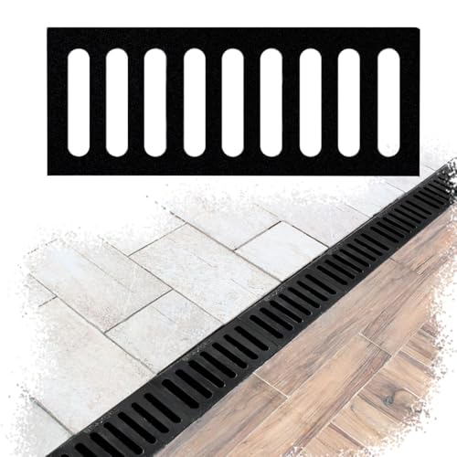 SMELEDFCFK Metallgitter 10cm Kanalgitter Außenbereich Abflussabdeckung Kanalrost Für Auffahrt Hof Garten Garage Regenwasser Abflusssiebe SMELEDFCFK Metallgitter 10cm Kanalgitter Außenbereich Abflussabdeckung Kanalrost Für Auffahrt Hof Garten Garage Regenwasser Abflusssiebe von SMELEDFCFK