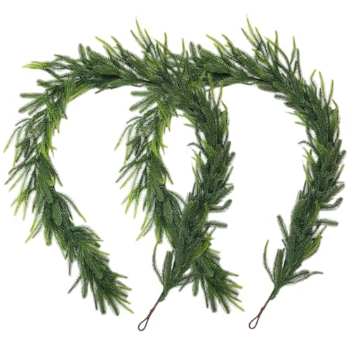 2pcs Norfolk Pine Girland von SMELEYOU