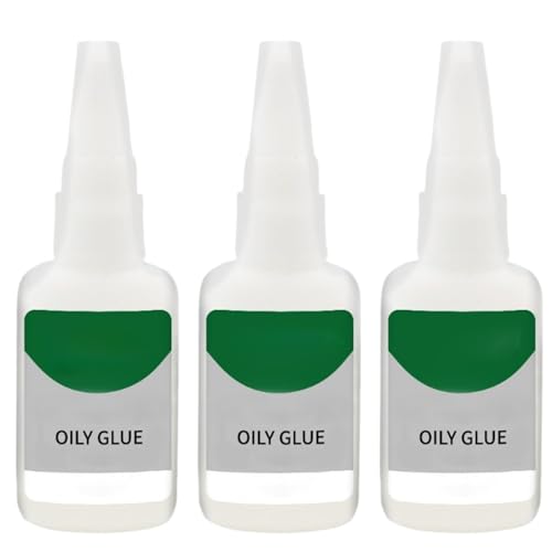 3pcs öligkleber 20g wasserdicht schnell trocken Starker Klebstoff Dünner Superkleber für häusliche Metallplastikholz Keramik von SMELEYOU