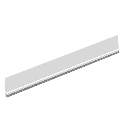 BüRstendichtung TüRdichtung Unten TüR Dichtung Selbstklebend Integriertes Design mit Bürste unter Tür Draft Stopper Selbstkleber Türspaltfüller Boden Zugluftstopper für TüRen /Lärm/Luftdämmung von SMELEYOU