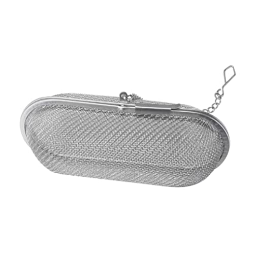Edelstahl-tee-kugel Gewürz-ei Teesieb Gewürze Diffusor Zum Kochen Ovales Teesieb Tee-ei-kugel Teefilter Tee-diffusor Gewürzkugel von SMELEYOU