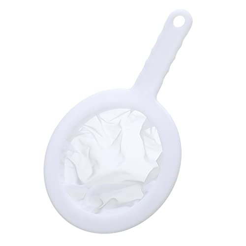 Feinem Mesh Sieb Küche Ultra feines Mesh Sieb wiederverwendbares Nylon -Lebensmittelfilterlöffel 400 -Mesh -Joghurt -Sieb mit Griff von SMELEYOU