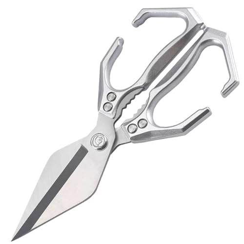 Geflügelschere Multifunktional Metall Edelstahl Küchenschere mit ergonomisch von SMELEYOU