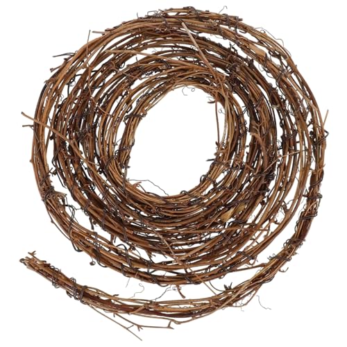 Grapevine Girland natürliche Zweig Girlande für Handwerk DIY Grape Vine FÜR WEHRENTETRIESEN FIREER Home Weihnachtsdekoration von SMELEYOU