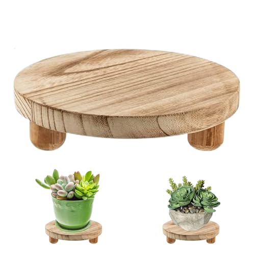 SMELEYOU Blumenhocker BlumenstäNder Holz Pflanzen Hocker 8 runde Holzstreiks kleiner Pflanzenständer Innenblüten Pot Halter Pflanzer Stand Tablett Dekorative Holzkuchenständer Sockel Tische SMELEYOU Blumenhocker BlumenstäNder Holz Pflanzen Hocker 8 runde Holzstreiks kleiner Pflanzenständer Innenblüten Pot Halter Pflanzer Stand Tablett Dekorative Holzkuchenständer Sockel Tische von SMELEYOU