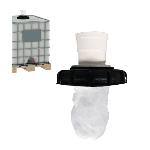 SMELEYOU Wasserstolpe Fässer, IBC Tank Deckelfilter Regenwassertank Deckel Nylon IBC Filteradapter für Regenwasser IBC Behälter 165 mm SMELEYOU Wasserstolpe Fässer, IBC Tank Deckelfilter Regenwassertank Deckel Nylon IBC Filteradapter für Regenwasser IBC Behälter 165 mm von SMELEYOU