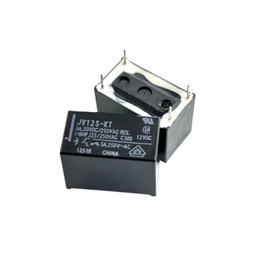 SMGLRUEAT 5pcs JS12N-K 12VDC 4PINS 5A30VDC/250VAC Relay von SMGLRUEAT