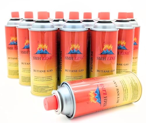SMH LINE® 20x Butan Gas kartusche 227g Gaskartuschen MSF-1A Bunsenbrenner Campingkocher Gaskocher Gasheizung Lötbrenner von SMH LINE