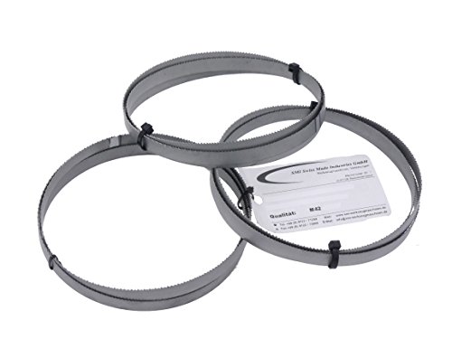 SMI 3er SET Bandsägeblatt Bi-Metall M42 Abmessung 1640 x 13 x 0,65 mm 6/10 ZpZ z.B. für Güde MBS 115 Sägeband von SMI Swiss Made Industries GmbH