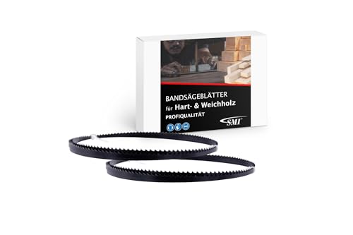 SMI 2er SET Holz-Bandsägeblatt 1712 x 10 x 0,65 mm 6 ZpZ Sägeband passend für z.B. Metabo BAS 260 Swift u. Elektra Beckum BAS 250 G SMI 2er SET Holz-Bandsägeblatt 1712 x 10 x 0,65 mm 6 ZpZ Sägeband passend für z.B. Metabo BAS 260 Swift u. Elektra Beckum BAS 250 G von SMI Swiss Made Industries GmbH