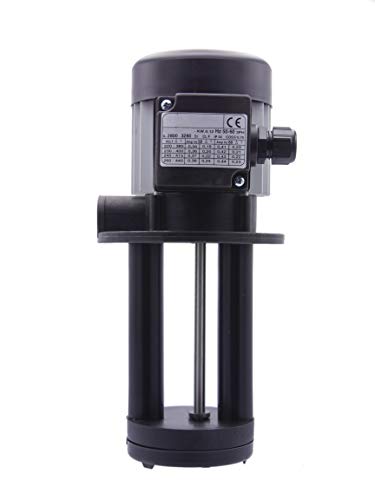 Hochleistungs - Kühlmittelpumpe 120 mm Eintauchtiefe für Bandsägen, Drehmaschinen, Kreissägen, Fräsmaschinen von SMI Swiss Made Industries GmbH