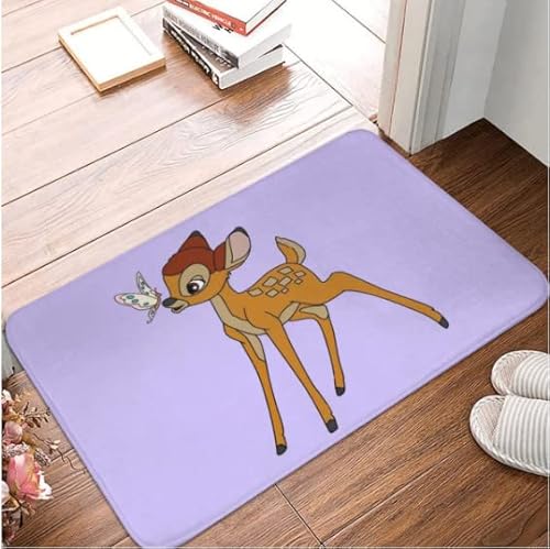 Bambi-Fußmatte, Teppich, Fußmatte, Badematte, rutschfest, Eingang, Küche, Schlafzimmer, saugfähige Staubentfernung von SMILEFUN