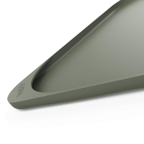 SMILOOL Silikon Haustier Futtermatte mit erhöhtem Rand & Rückstandssammlung Tasche für Futter und Wasser, Hundenapfmatten, Katzennäpfe Platzset mit hohem Rand für Boden wasserdicht, 22 x 14 x 0,8 SMILOOL Silikon Haustier Futtermatte mit erhöhtem Rand & Rückstandssammlung Tasche für Futter und Wasser, Hundenapfmatten, Katzennäpfe Platzset mit hohem Rand für Boden wasserdicht, 22 x 14 x 0,8 von SMILOOL