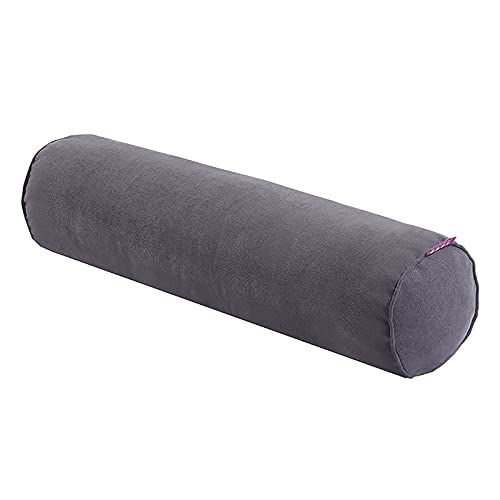 Zylinder-Halsrolle, Nackenschmerzen, runde Nackenrolle, für Rückenschläfer, langes Umarmungskissen, zylindrisches Rückenkissen, Bett, Sofa, Couchkissen, Yoga-Kissen D,20 * 80cm von SMINNG