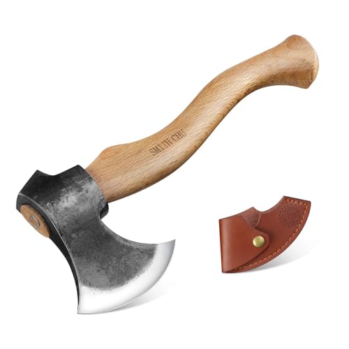 SMITH CHU Beil Axt Outdoor mit Scheide 40CM Axt Holz Spalten Campingäxte Wikinger Axt Survival Axt für Camping und Wandern Geschenk für Männer SMITH CHU Beil Axt Outdoor mit Scheide 40CM Axt Holz Spalten Campingäxte Wikinger Axt Survival Axt für Camping und Wandern Geschenk für Männer von SMITH CHU