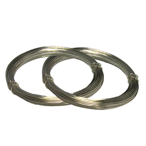 SMITS 2 Ringe Silberdraht mit Kupferkern (1,20 mm, 3 m) von SMITS