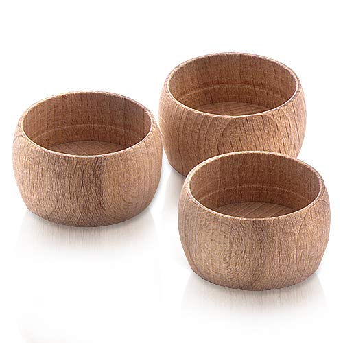 SMITS Teelichthalter aus Holz, 50 x 27 mm, 4 Stück SMITS Teelichthalter aus Holz, 50 x 27 mm, 4 Stück von SMITS