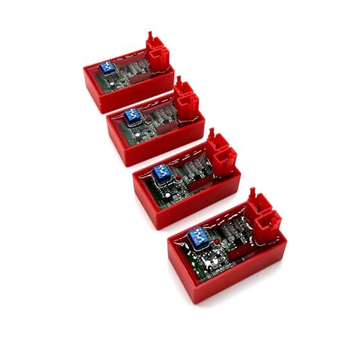 1/2/4 stücke AKT125 RX125 Cdi FT125 FT150 RACING CDI Mit DIP-Schalter for CG125 Cdi Racing SBR150 4000-12000RPM AC 6PIN CDI EINHEIT(4pcs) von SMJDPIWRO