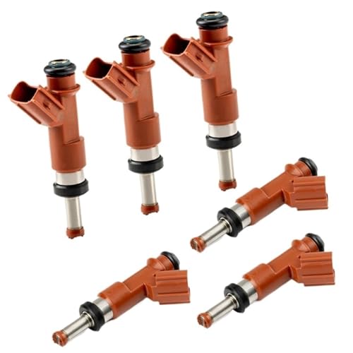 6-teilige Einspritzdüsen, 232500P040, kompatibel mit Lexus 3,5 l V6 6 Zyl. 2GR, Autoteile 6-teilige Einspritzdüsen, 232500P040, kompatibel mit Lexus 3,5 l V6 6 Zyl. 2GR, Autoteile von SMMXDWBA