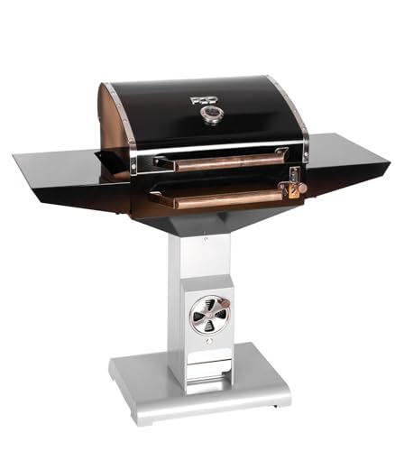 Holzkohlegrill CoalMaster eVent+ mit Lüftermodul & Seitenablagen von SMOKI Räuchertechnik