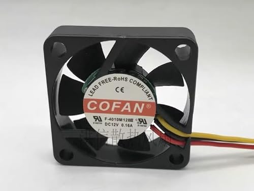 40MM PC cooling fan,F-4010M12BII DC12V 0.16A 4010 Axial Flow 3-Wire Cooling Fan 40MM PC cooling fan,F-4010M12BII DC12V 0.16A 4010 Axial Flow 3-Wire Cooling Fan von SMPWYFN