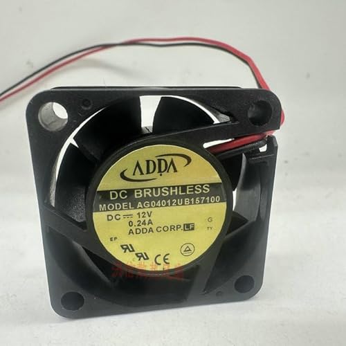 40mm PC Case Fan, Quiet Cooling Fan double ball bearing DC12V 0.24A 4CM 2-wire for Gaming PC/Computer Case 40mm PC Case Fan, Quiet Cooling Fan double ball bearing DC12V 0.24A 4CM 2-wire for Gaming PC/Computer Case von SMPWYFN