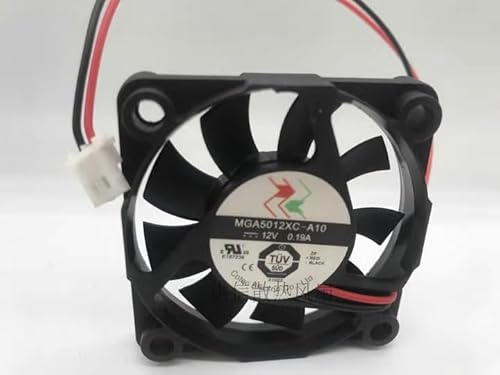 50MM Chassis fan，MGA5012XC-A10 DC12V 0.19A 5010 2-wire cooling fan von SMPWYFN