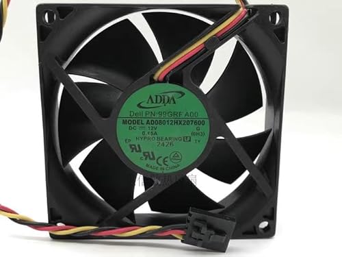 80MM PC case fan,AD08012HX207600 DC12V 0.15A 8020 3-wire cooling fan 80MM PC case fan,AD08012HX207600 DC12V 0.15A 8020 3-wire cooling fan von SMPWYFN