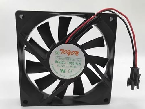 80MM PC case fan，TD8015LS 12V 0.08A 8015 2-wire cooling fan von SMPWYFN