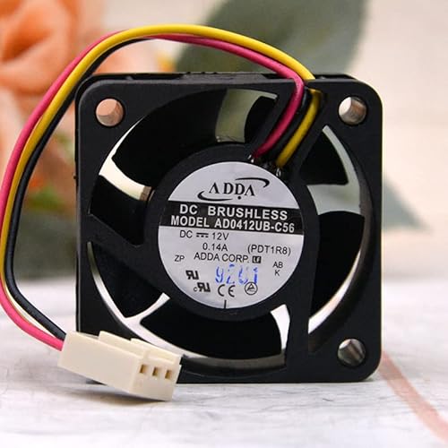 AD0412UB-C56 4020 4CM 12V 3-wire 3-pin 0.14A ultra-quiet chassis power cooling von SMPWYFN