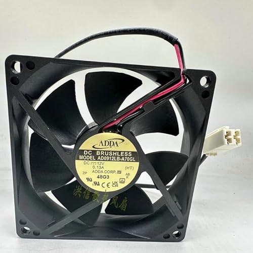AD0912LB - A70GL 92mm DC Brushless Fan - 12V 0.13A 2 - Lead Ball Bearing Cooling Fan von SMPWYFN