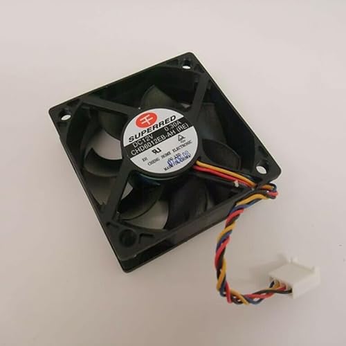 CHD6012EB-AH(RE) 6020 12V 4-wire 4-pin 0.3A 6CM PWM Dual Ball Bearing Cooling Fan von SMPWYFN