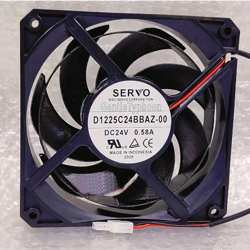D1225C24BBAZ-00 24V 0.58A 12025 12CM 2-wire 2pin Cooling Fan von SMPWYFN