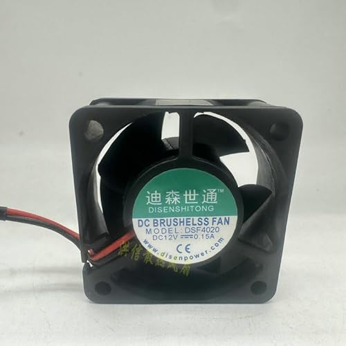 DSF4020 40mm DC Brushless fan-12V 0.15A Double-Lead Sleeve Bearing Cooling Fan for Small-Sized Electronics DSF4020 40mm DC Brushless fan-12V 0.15A Double-Lead Sleeve Bearing Cooling Fan for Small-Sized Electronics von SMPWYFN