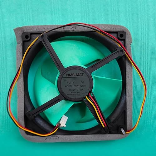 FBA12J12M DC12V 3-wire 3-pin 0.23A 125 * 125mm Suitable for refrigerator DC fan motor FBA12J12M DC12V 3-wire 3-pin 0.23A 125 * 125mm Suitable for refrigerator DC fan motor von SMPWYFN