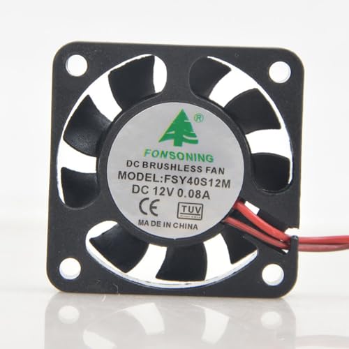 FSY40S12M 4cm 12V 0.08A 4010 2-wire 2-pin blocking protection charger inverter fan von SMPWYFN