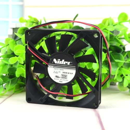 H35731-55HAI 12V 0.045A 8cm 8015 refrigerator soft freezing fan 2-wire 2-pin blocking protection von SMPWYFN