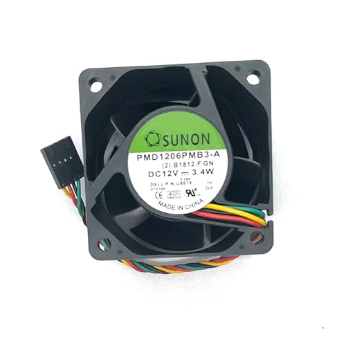 PMD1206PMB3-A DC 12V 3.4W Brushless Cooling Fan-60mm 5-Pin Smart Fan for Electronics von SMPWYFN