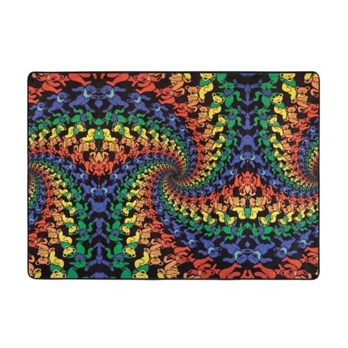 Moderner Teppich für den Innenbereich, Batik-Teppiche für Schlafzimmer, Wohnzimmer, extra weich und bequem, perfekt für Hartholzböden, 203 x 147 cm Moderner Teppich für den Innenbereich, Batik-Teppiche für Schlafzimmer, Wohnzimmer, extra weich und bequem, perfekt für Hartholzböden, 203 x 147 cm von SMSJTMWHN