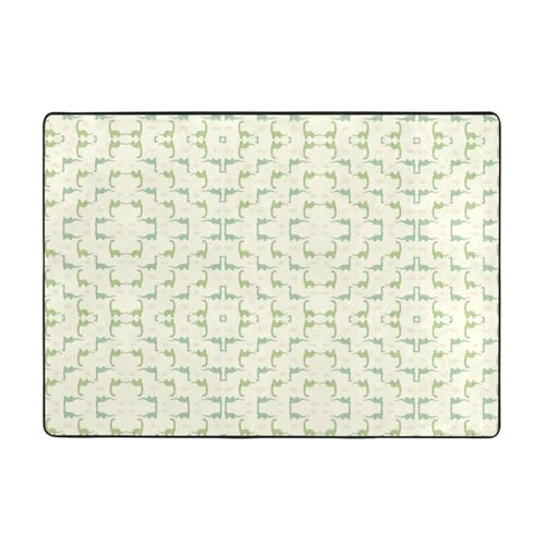 Moderner Teppich für den Innenbereich, Dinosaurier-Teppiche für Schlafzimmer, Wohnzimmer, extra weich und bequem, perfekt für Hartholzböden, 203 x 147 cm Moderner Teppich für den Innenbereich, Dinosaurier-Teppiche für Schlafzimmer, Wohnzimmer, extra weich und bequem, perfekt für Hartholzböden, 203 x 147 cm von SMSJTMWHN